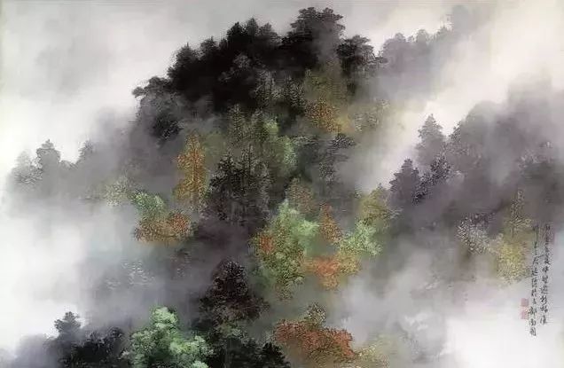 张伸熙|雾色山水，多久没有感受到乡野的这种景色了？