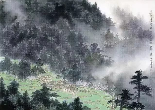 张伸熙|雾色山水，多久没有感受到乡野的这种景色了？