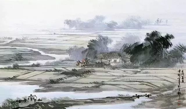 张伸熙|雾色山水，多久没有感受到乡野的这种景色了？