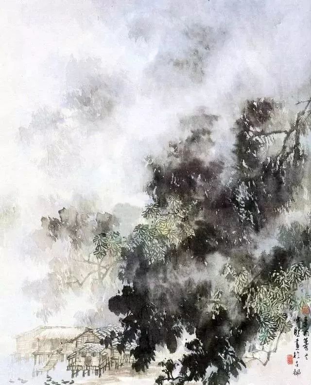 张伸熙|雾色山水，多久没有感受到乡野的这种景色了？