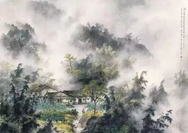 张伸熙|雾色山水，多久没有感受到乡野的这种景色了？
