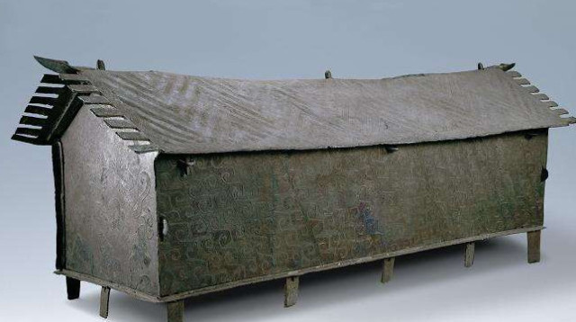 中国唯一一具保存完整的最大的,公元前4世纪前后的青铜棺椁!