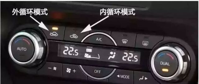 汽车空调各按键都是干什么用的 图解告诉你