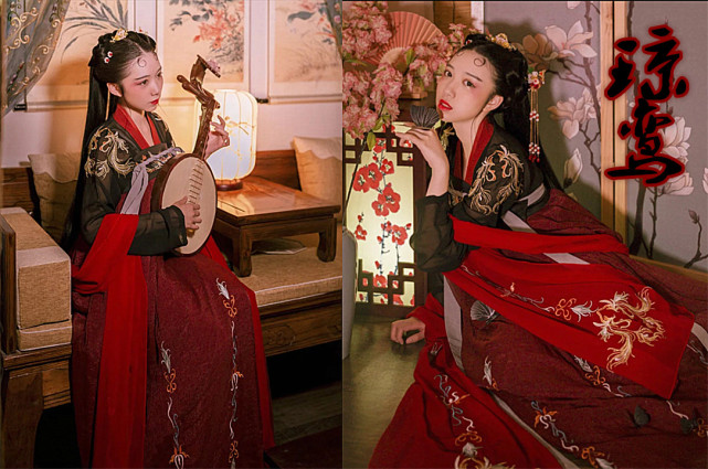 黑红色汉服有多美忍了琼鸾忍了胭脂看到最后钱包垮了