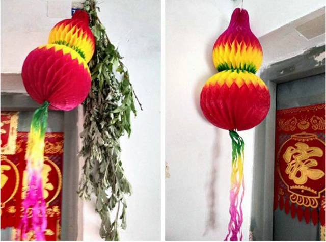 端午佳节话习俗,家家要挂纸葫芦