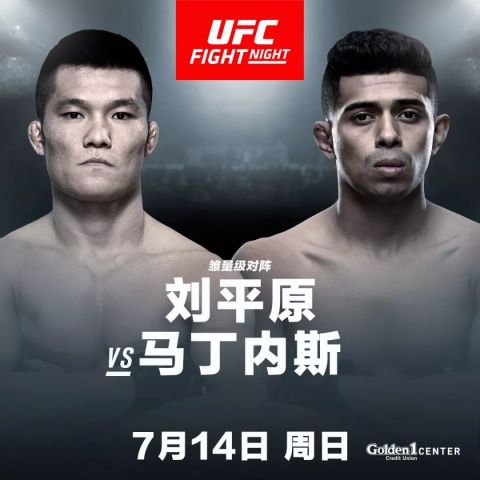 刘平原出征ufc萨克拉门托