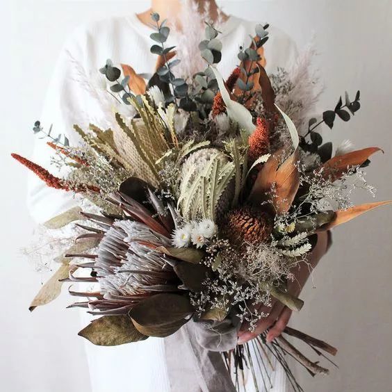 干花制作创意大全,花艺师必收藏!