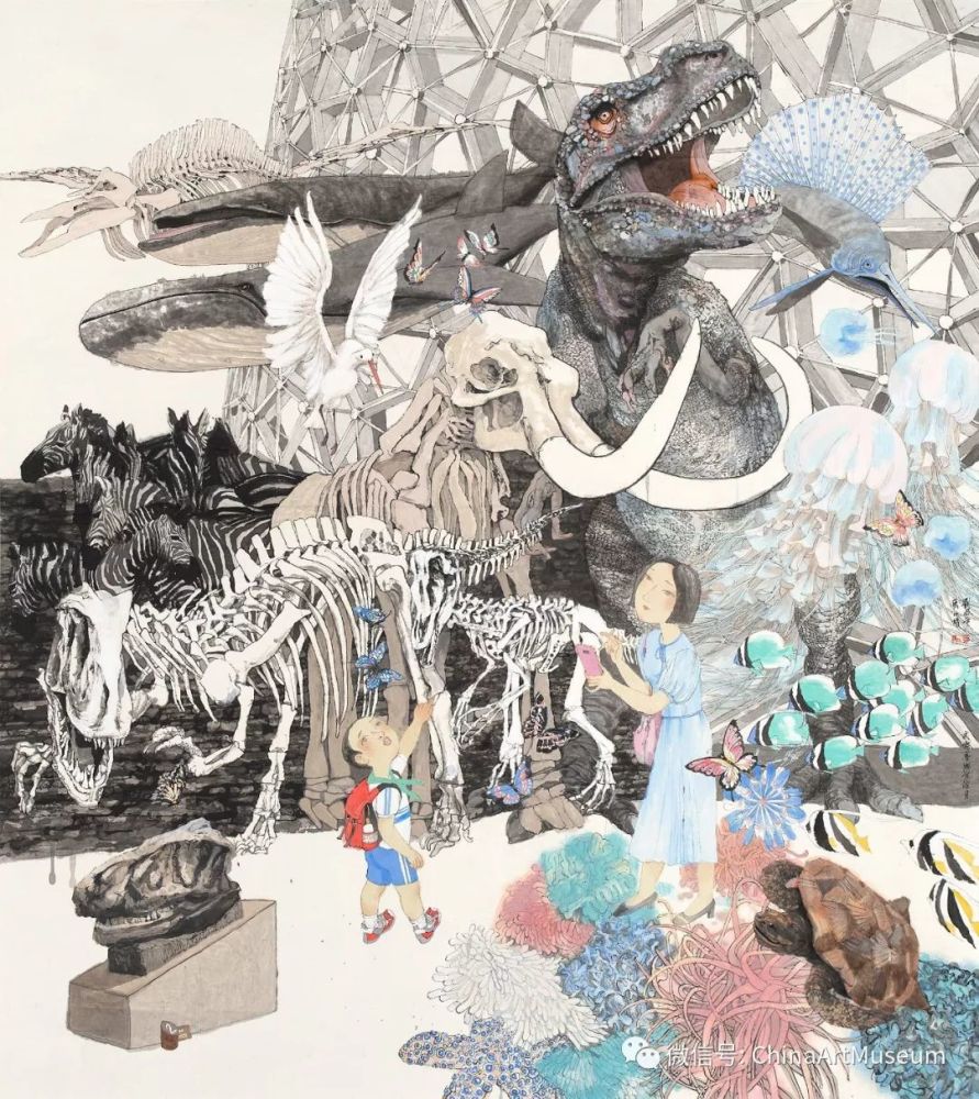 【中华艺术宫 | 十二艺节】每日一画 · 刘亚平,马小娟《生命的启示》