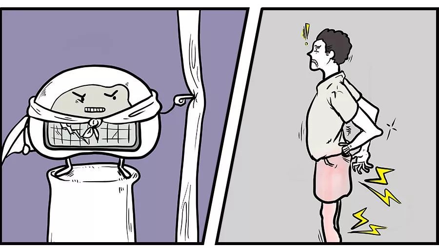 漫画科普那些一心只为你撑腰的间盘侠请对它们好一点