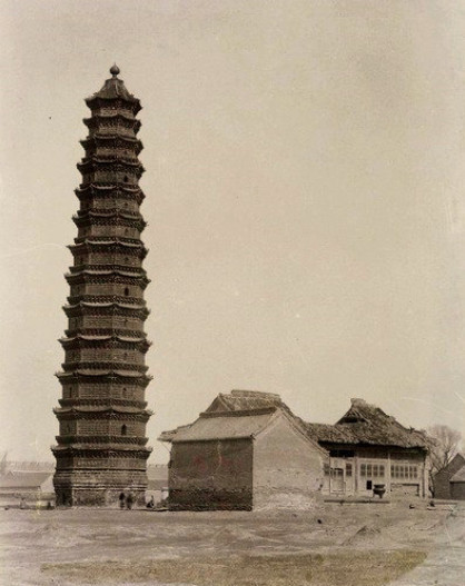 清末开封老照片:龙亭,铁塔,西门_腾讯网