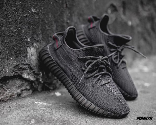 Buy Cheap Yeezy 350 V2 Black Static non Reflective on Sale