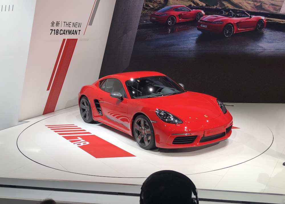 2019深港澳车展,保时捷入门跑车首秀,主打轻量化不足70万