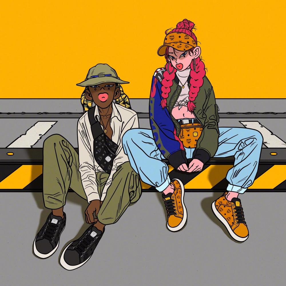 嬉皮手绘个性头像:当看到大海,就不会再在意池塘的是非了