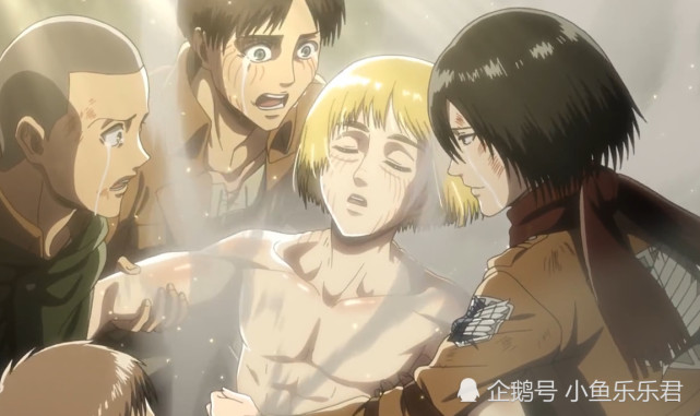 进击的巨人 阿尔敏复活化身超大型巨人 团长埃尔文壮烈牺牲