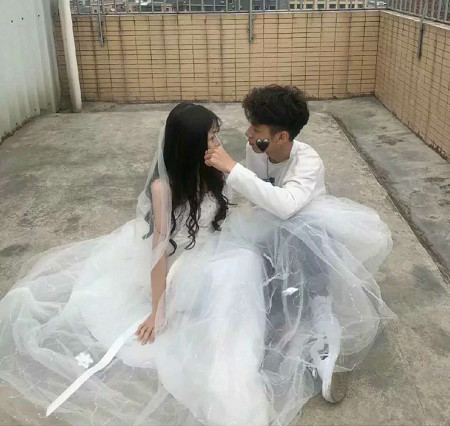 婚纱情头_婚纱情头真人