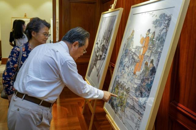 印象上海·名家水墨画展在沪举行