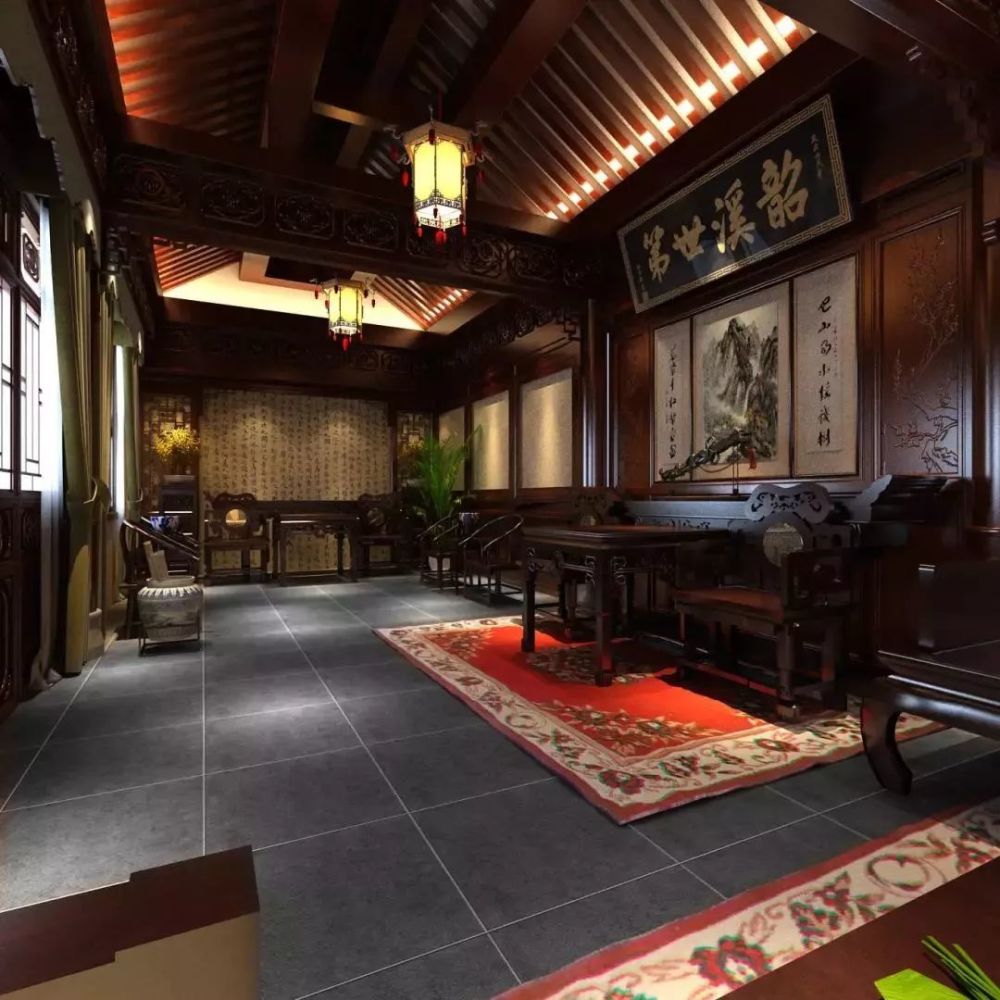 布置客厅有讲究,看看古代大户人家都是怎么布置的?