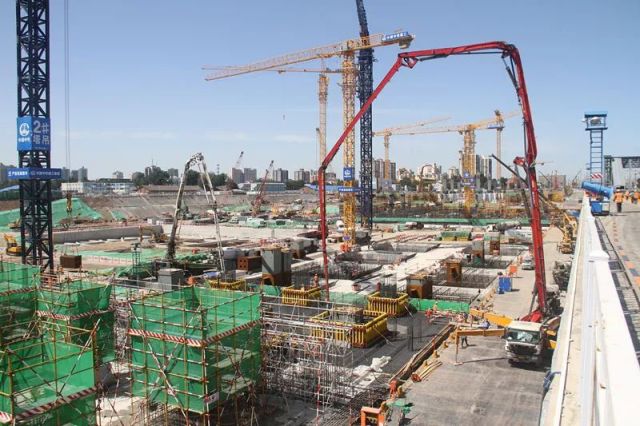 高强公司为新丰台站建设贡献力量