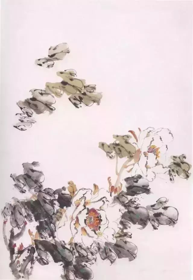 牡丹|彩墨牡丹这样画