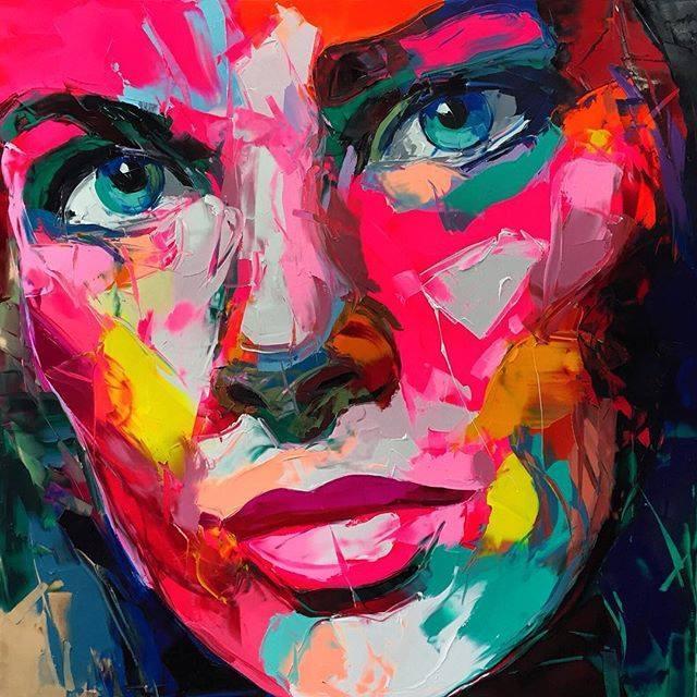 法国女画家尼利:用高纯度的色彩画出充满张力,近乎暴力的画作