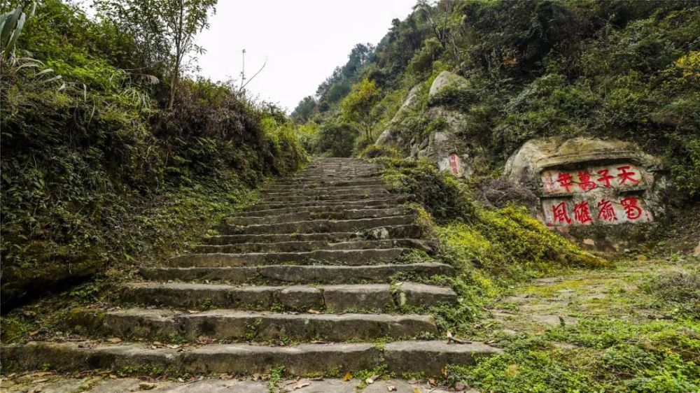 梁平博物丨百步梯摩崖石刻千年古道上的文化遺存