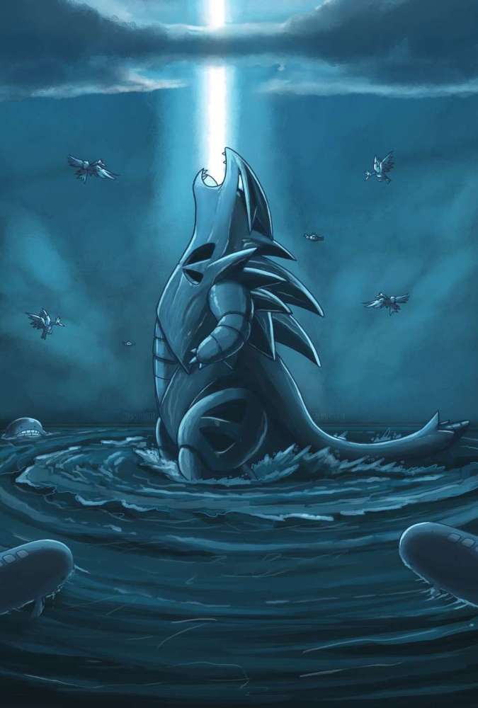 神奇宝贝:宝可梦来扮演哥斯拉电影,谁想东宝三巨头都是准神实力_腾讯