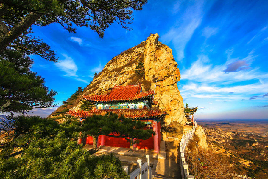 医巫闾山,观音阁,辽宁