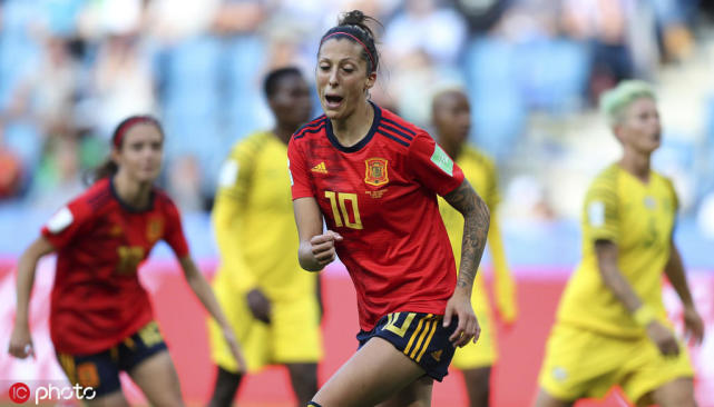 女足世界杯-西班牙3-1逆转10人南非 埃尔莫索