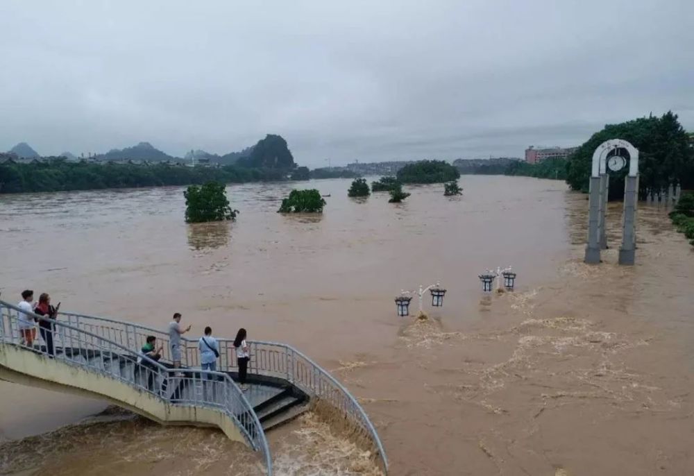 梧州或許會出現50年一遇的大洪水.氣象局啟動(暴雨)Ⅲ級應急響應狀態