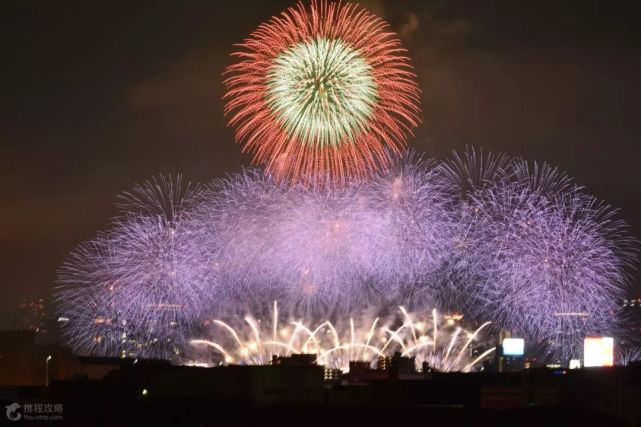 19日本花火大会时间表来袭 最美不过刹那烟火