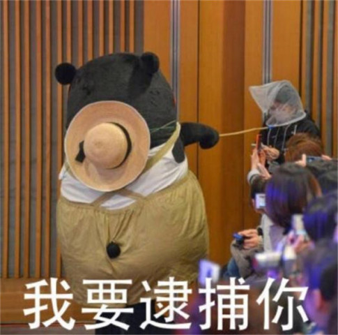 熊本熊搞笑表情包:你是我的狗子,这件事就这么定了