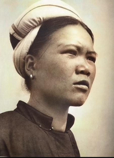 68年前美丽的越南女人:穿奥黛优雅贵妇,少数民族女子黑齿为美