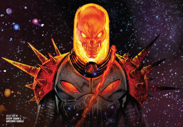 宇宙恶灵骑士的真名叫做弗兰克·卡斯特,他来自于帝王灭霸的时间线.