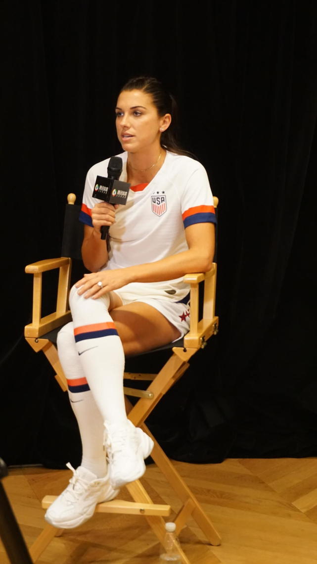 独轰5球的美国女足花旦专访摩根我从7岁就爱上了足球