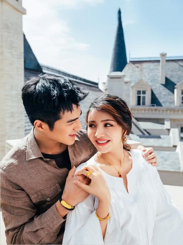 婚纱照曝光!麦迪娜犹如仙女纯净无暇,和姜潮嘟嘴卖萌甜蜜撒糖