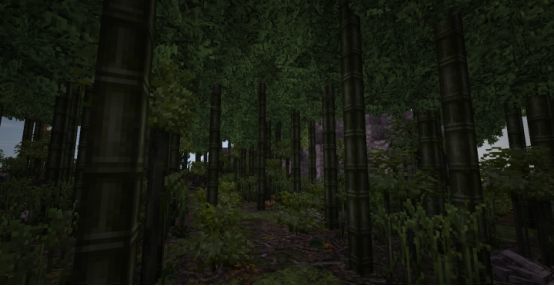 我的世界 里什么元素最中国 一片竹林就仿佛到了武侠片场景