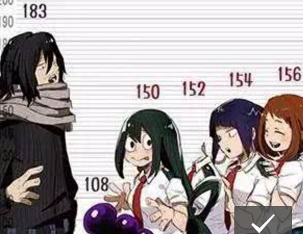 英雄学院 A班身高比拼 八百万冷汗直流 轰焦冻 拿你当兄弟