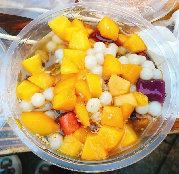 柠檬冰糖冰粉不光光是好吃哟~这些冰粉端出来就是美的!