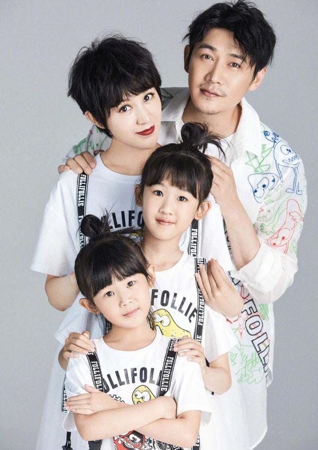 陆毅似乎也没有追求儿女双全,妹妹都已经上小学二年级了,依然没有要三