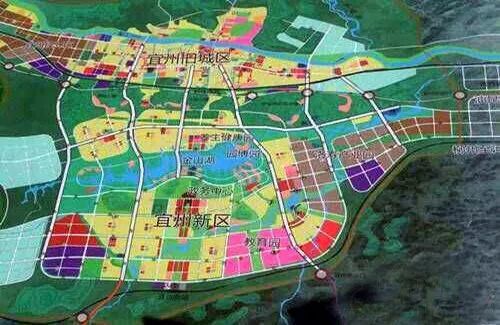 宜州新区总体规划图片