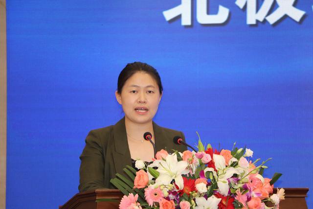 黑龙江省电商协会副会长张璐璐代表黑龙江省电商协会对平台的上线运营