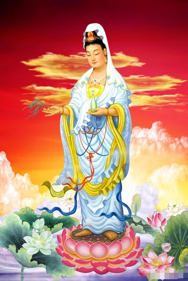 观音菩萨为什么要坐在莲花上?真相揭开,让人不敢相信