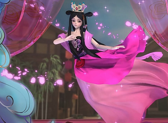 叶罗丽角色被公主抱都是啥反应?王默最做作,看