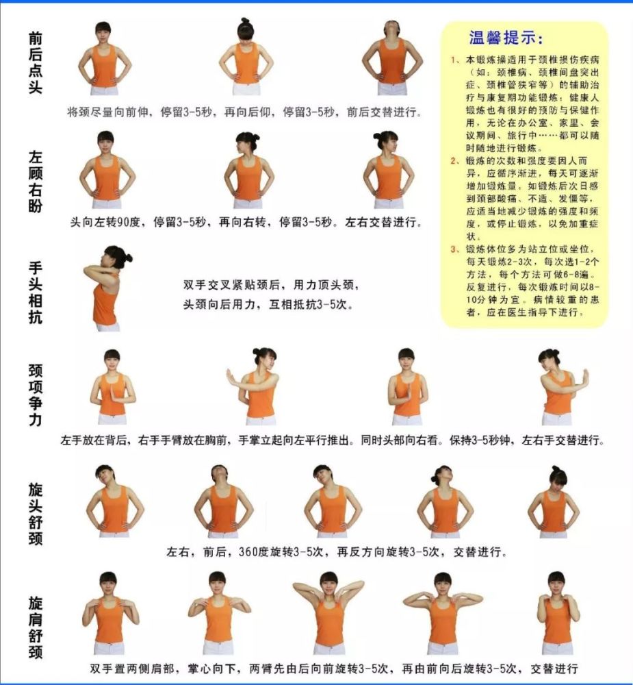 你的颈椎是怎么坏掉的附颈椎保健操