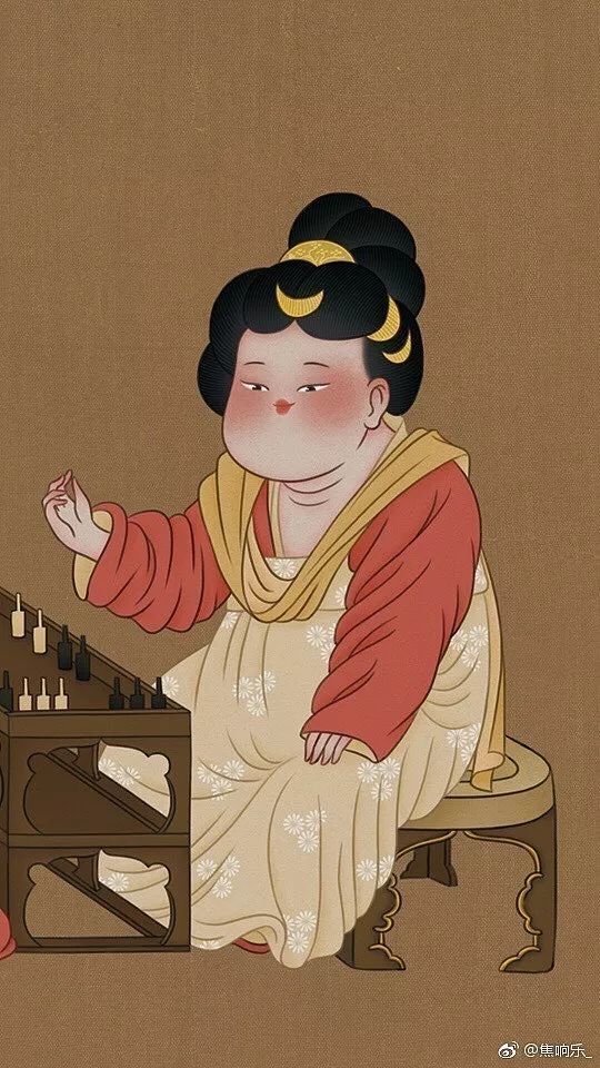 古风「唐朝」仕女图 | 长安水边多丽人