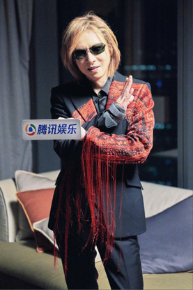 专访x-japan队长yoshiki:喜欢中国粉丝叫我林公主