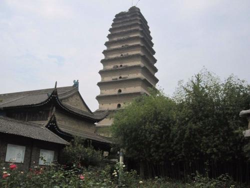 西安小雁塔 清代 关中八景 之一 佛教的标志性建筑 历史 华夏小康网