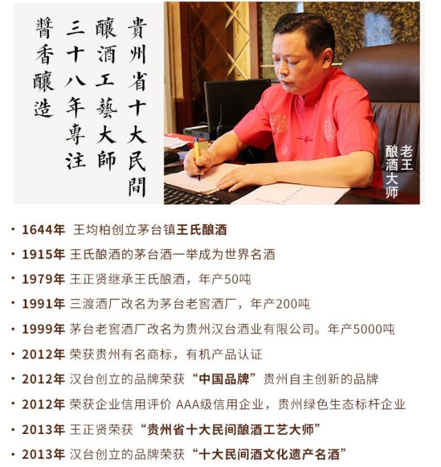 王正贤—中国酱香酒酿酒大师,真正的王茅酒第13代传人,贵州王氏家族