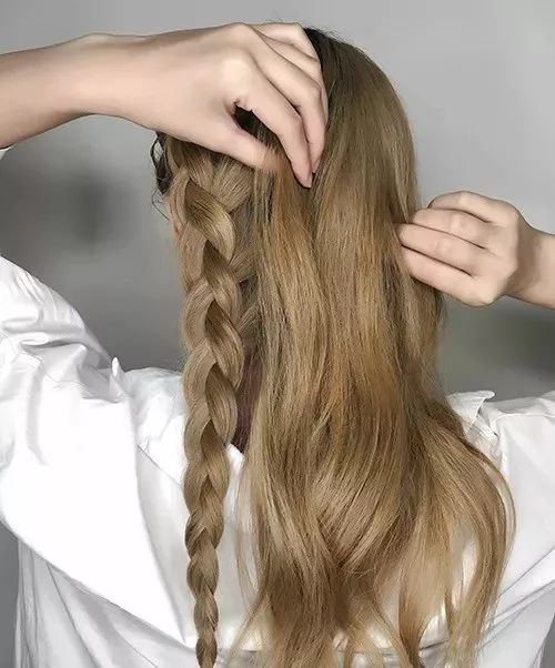 双法式辫,甜美与优雅并存!