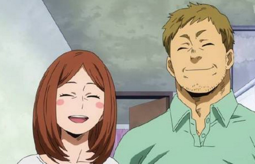 动漫,我的英雄学院,御茶子,丽日御茶子,绿谷出久